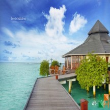 Tranh dán tường phong cảnh 3d cao cấp tại Hà Nội AT - 129